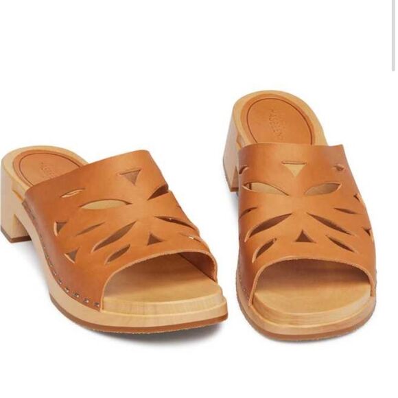 New Never Worn HASBEENS Swedish Lacy Slipper sandals , size EU 38, US size 8. - Picture 2 of 8